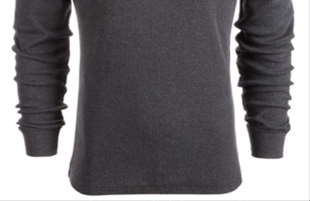 American Rag Men's Thermal Shirt Gray Size Small