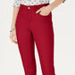 Charter Club Women's Tummy Control Bristol Capri Jeans Red Size 14 Petite
