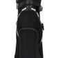 Thalia Sodi Women's Terrie Suede Closed Toe Ankle Fashion Boots Black Size 9 M