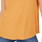 Style & Co Women's Swing Fit Tank Top Yellow Size Small