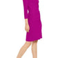 INC International Concepts Women's Rhinestone Wrap Dress Pink Size Large