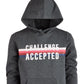 ID Ideology Big Girl's Graphic Print Hoodie Gray Size Small