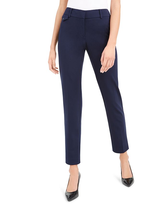 Alfani Women's Slim Leg Pants Blue Size 16