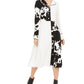 Alfani Women's Colorblocked Fit & Flare Dress Black Size 14