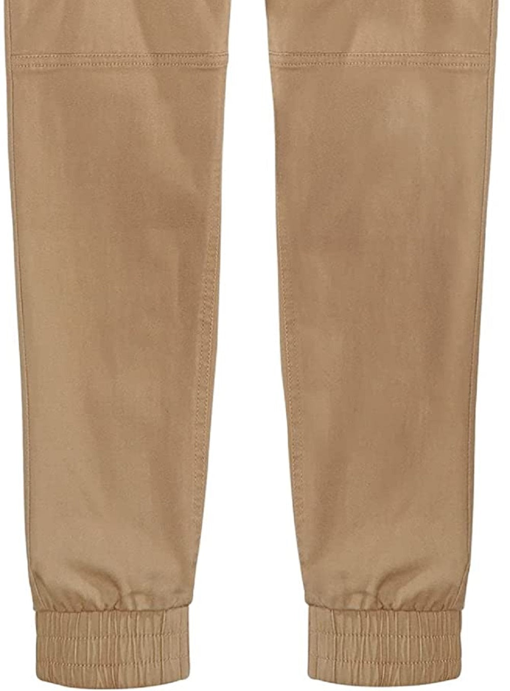 Epic Threads Big Boy's Stretch Twill Cargo Joggers Brown Size X-Large
