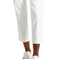 Charter Club Women's Chelsea Stretch Twill Cropped Pants White Size 10 Petite