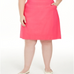 Charter Club Women's Pull On Skort Red Size 2X