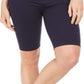Style & Co Women's Yoga Bike Shorts Blue Size Large