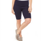 Style & Co Women's Yoga Bike Shorts Blue Size Large
