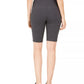 Style & Co Women's Yoga Bike Shorts Gray Size Medium