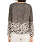 Alfani Women's Black Mixed-Print Bubble Top Size Petite Small