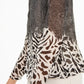 Alfani Women's Black Mixed-Print Bubble Top Size Petite Small