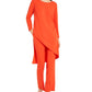 Alfani Women's Asymmetrical Tunic Red Size Medium
