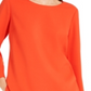 Alfani Women's Asymmetrical Tunic Red Size Medium