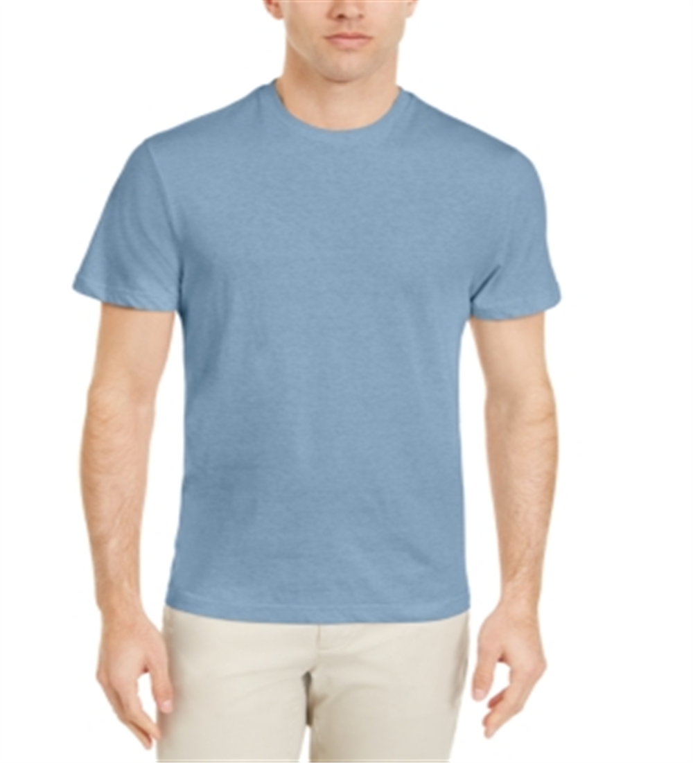 Alfani Men's Cotton Crewneck T-Shirt Blue Size Small