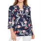 Charter Club Women's Paisley Tunic Top Size 2XL