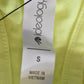 ID Ideology Women's Printed Burnout Layered T-Shirt Yellow Size S
