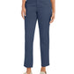 Style & Co Women's Straight-Leg Chino Pants Blue Size 10