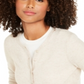 Charter Club Women's Cashmere Essential Cardigan Brown Size X-Large