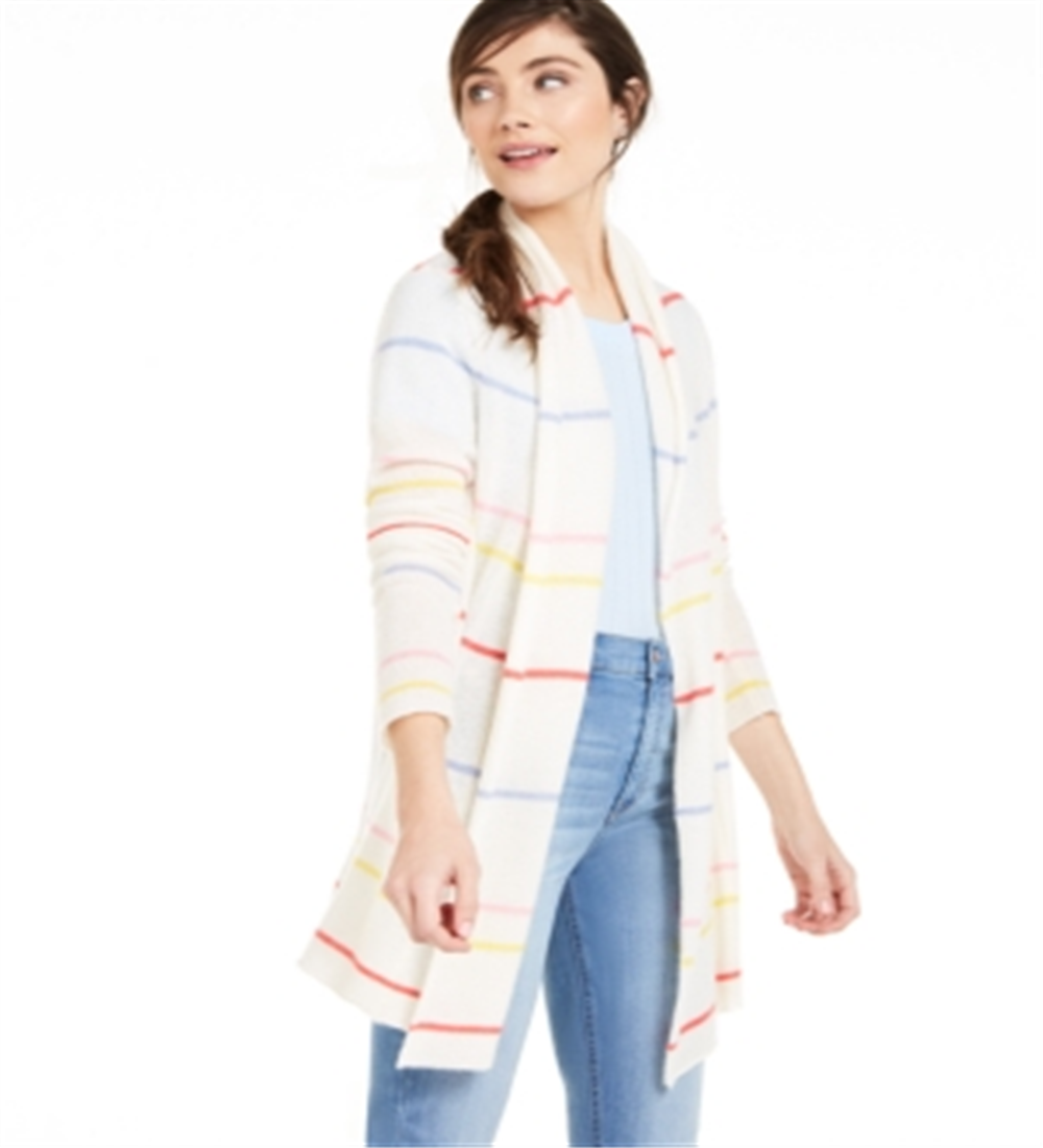 Charter Club Cashmere Cardigan White Size XL