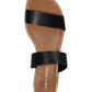 Sun + Stone Women's Easten Slide Sandals Shoes Black Size 12 M
