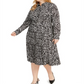 Alfani Women's Printed Shirtdress White Size Petite Small