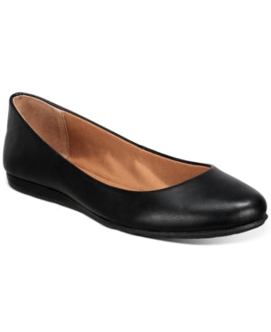 Sun + Stone Women's Eliana Flats Shoes Black Size 10 M