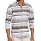 Alfani Men's Cotton Printed Button Down Shirt Black Size X-Large