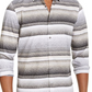 Alfani Men's Cotton Printed Button Down Shirt Black Size X-Large