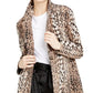 INC International Concepts Women's Cold Weather Winter Long Coat Black Size Medium