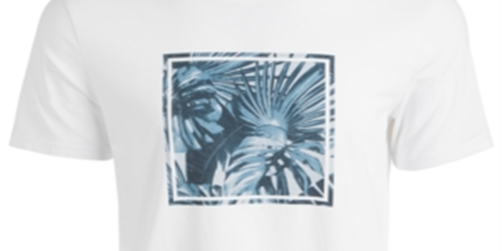 Ideology Men's Graphic T-Shirt White Size XXL
