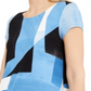 Alfani Women's Printed T-Shirt Blue Size X-Large