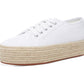 Wild Pair Women's Round Toe Platform Lace up Athletic Sneakers White Size 8.5 M