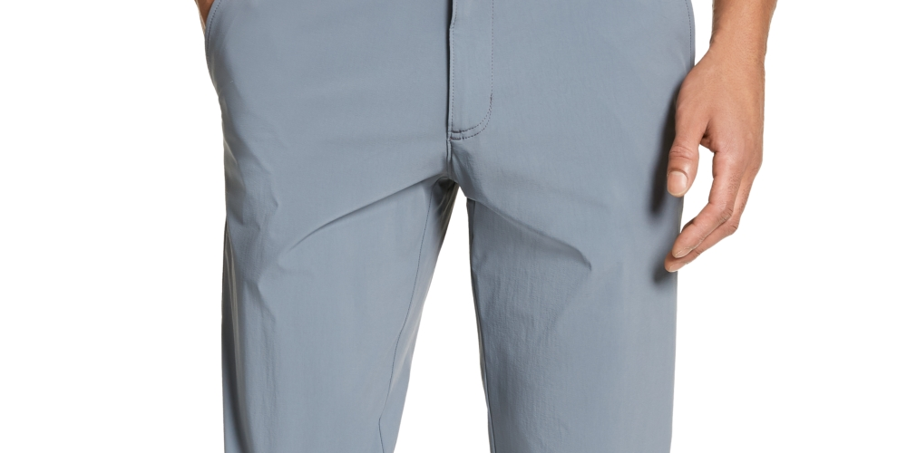 Club Room Men's Tech Pants Gray Size 36X30