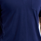 Club Room Men's Solid Jersey Polo with Pocket Blue
