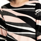 JM Collection Women's Abstract Print Top Pink Size XX-Large