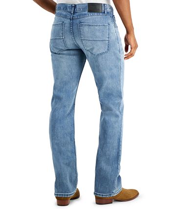 INC International Concepts Men's Rockford Boot Cut Jeans Blue Size 38X30