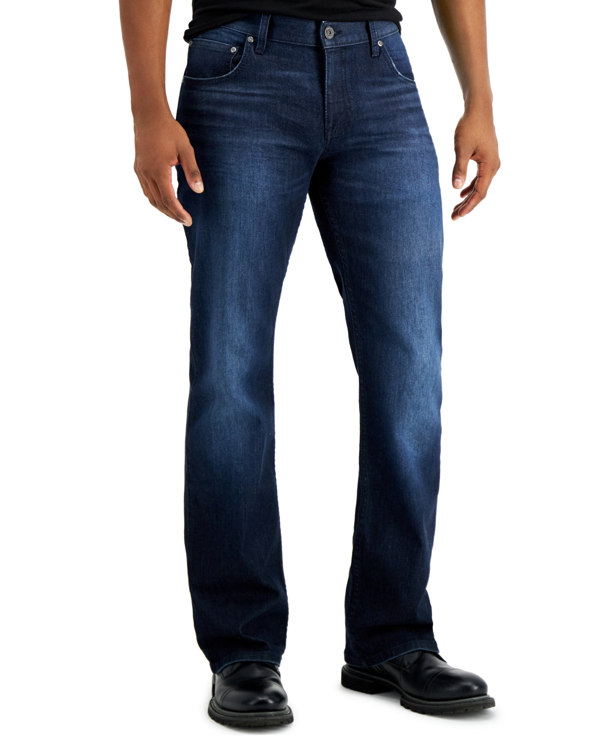 INC International Concepts Men's Seaton Boot Cut Jeans Blue Size 32