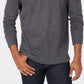 Club Room Men's Quarter Zip French Rib Pullover Gray Size Large