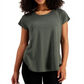 ID Ideology Women's Sweat Set T-Shirt Green Size X-Small