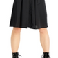 INC International Concepts Women's 3/4 Sleeve Belted Shirtdress Black Size 8