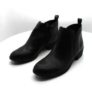 Sun + Stone Women's Cadee Ankle Booties Shoes Black Size 6.5 M