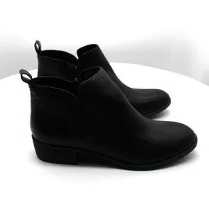 Sun + Stone Women's Cadee Ankle Booties Shoes Black Size 6.5 M