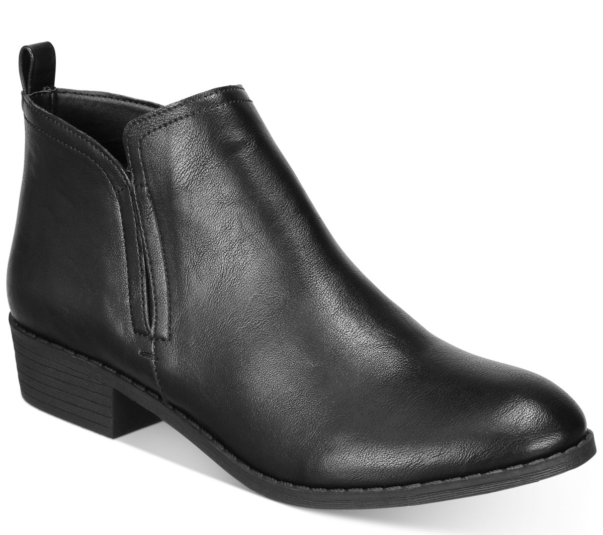 Sun + Stone Women's Cadee Ankle Booties Black Size 8.5 M
