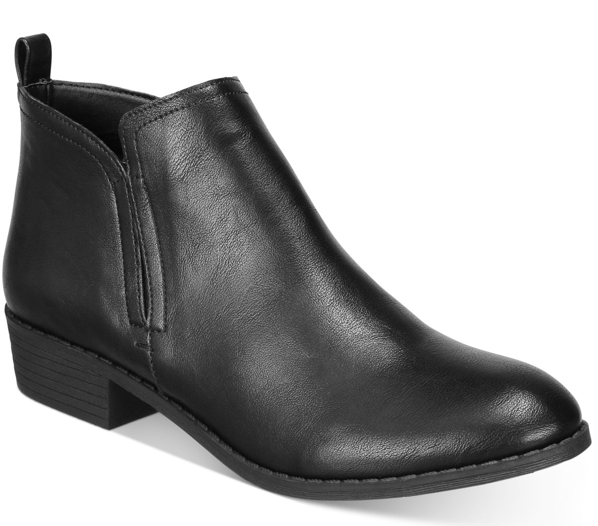 Sun + Stone Women's Cadee Ankle Booties Black Size 11 M