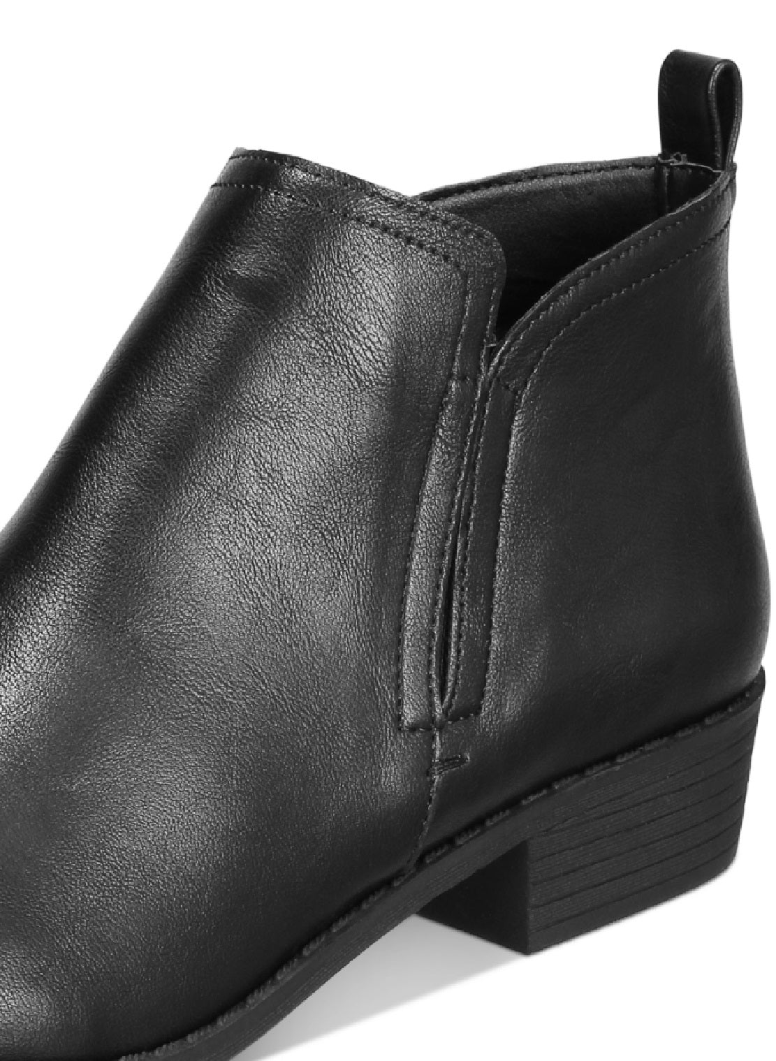 Sun + Stone Women's Cadee Ankle Booties Black Size 11 M