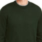 Club Room Men's Solid Crew Neck Merino Wool Blend Sweater Green Size XX-Large