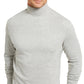 Club Room Men's Solid Mock Neck Shirt Gray Size XX-Large