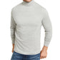 Club Room Men's Solid Mock Neck Shirt Gray Size XX-Large