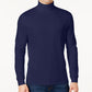 Club Room Men's Solid Turtleneck Shirt Blue Size XX-Large